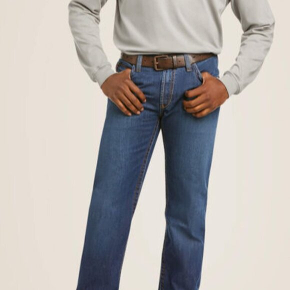 Men’s Ariat M4 relaxed boot cut FR jeans 32x34 brand new with tags - Picture 7 of 8